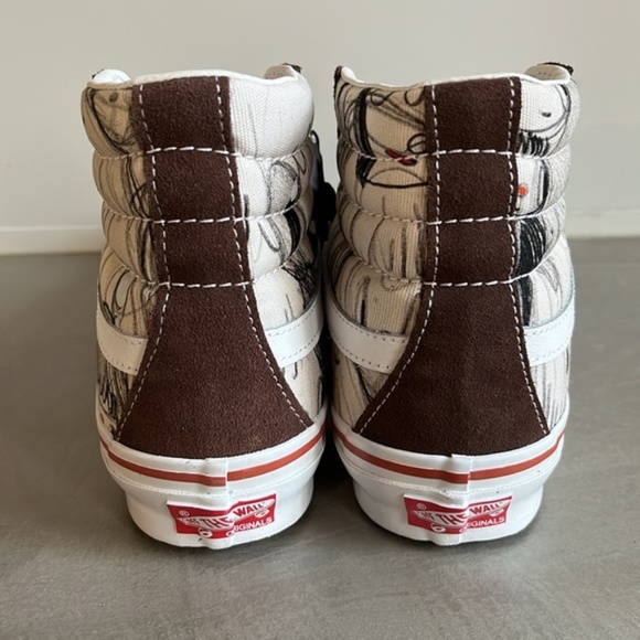 Vans x Javier Calleja OG SK8-HI LX Potting Soil Turtledove Sneakers - Picture 4 of 12